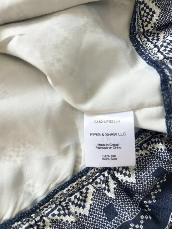 Veronica Beard Silk Agathe Mini Dress Size 0 Prussian Blue Ruffle Boho Bohemian - Picture 9 of 12